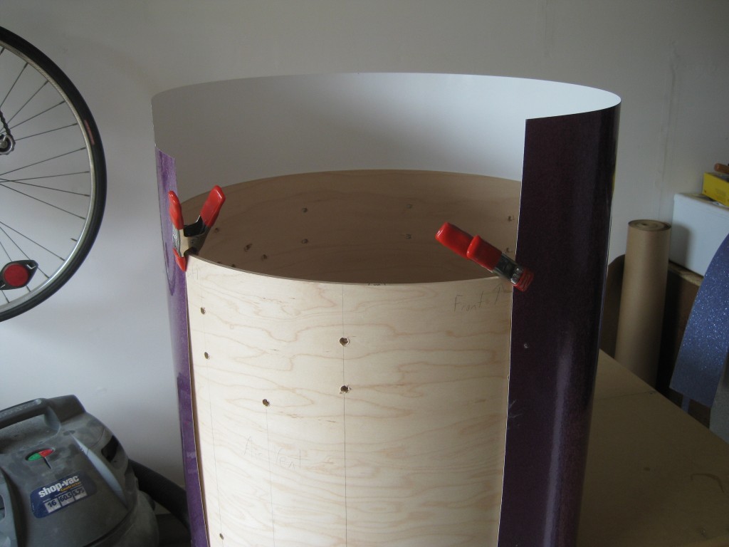 How to Wrap a Drum Shell Part 1 How to Build a Custom Drum Set